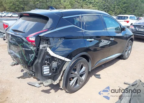 2020 Nissan Murano Platinum Fwd from USA, damaged, VIN 5N1AZ2DJ2LN121673